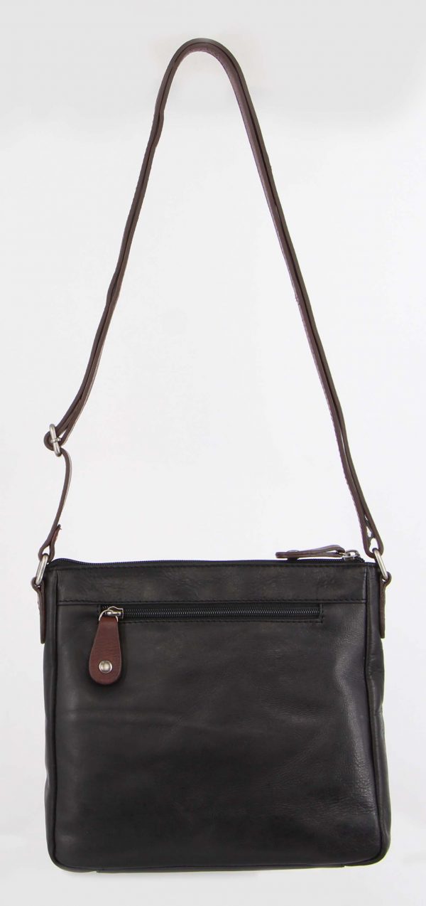 Milleni Leather Cross-Body Bag|Dunn's Leathergoods