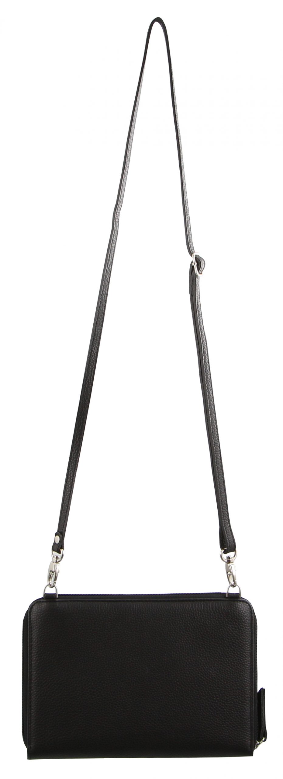 Milleni Leather Cross-Body Bag/Clutch|Dunn's Leathergoods