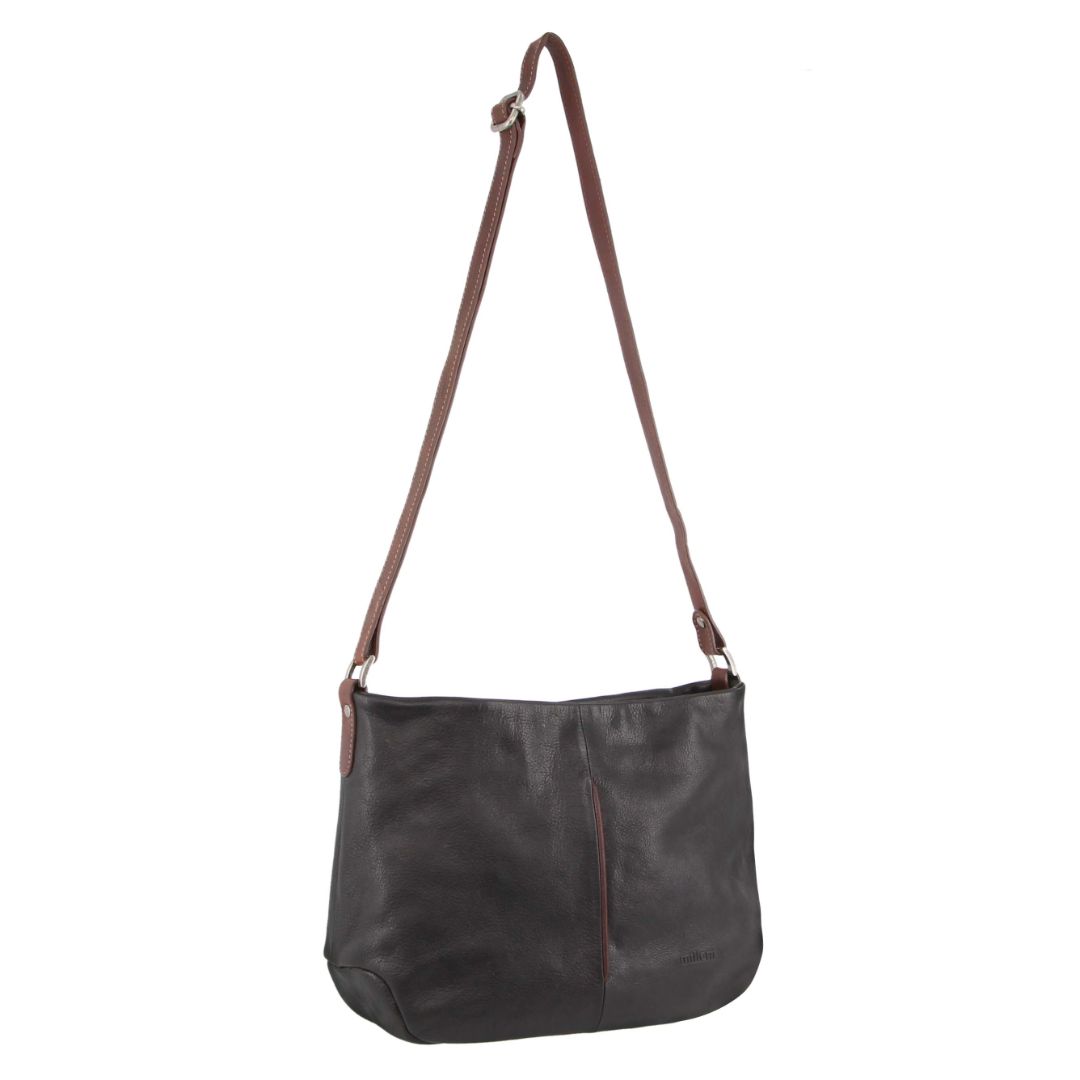 Milleni Leather Cross-Body Bag|Dunn's Leathergoods