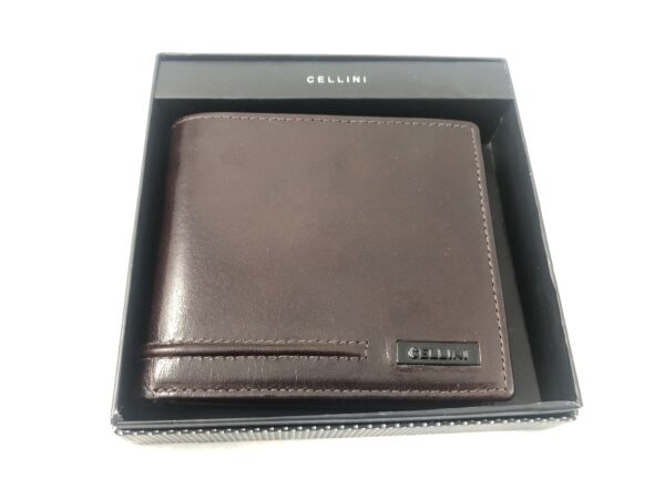 Cellini Brown Wallet With Extra Cards|Dunn's Leathergoods